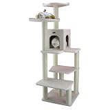 Armarkat B6802 68-Inch Cat Tree, Ivory by 