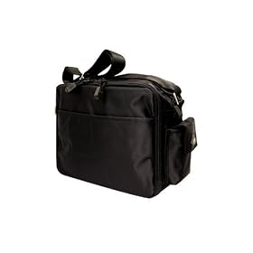 Canon ES420V Hi8 Camcorder Stylish Cross Body Messenger Bag with Multi Pockets by Geno