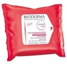 Bioderma Crealine H2O - 25 Dermatological Wipes