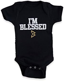 Beast Mode Infant I'm Blessed Onesie 18-Mo Black