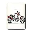 Light Switch Cover Picturing Picturing Harley-Davidson Motorcycle - single toggle switch