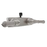 RV / Motorhome Shower Faucet Valve Diverter - Brushed Satin Nickel Finish- For: Recreational Vehicle, Motor Home, Travel Trailer, Camper, Fifth (5th) Wheel, Towable