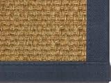 Amalfi 100% Sisal Area Rug Carpet - Navy - 9 Sizes Available