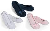 isotoner Women's Terry Ballerina