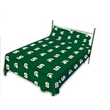 College Covers Michigan State University Sheet Set