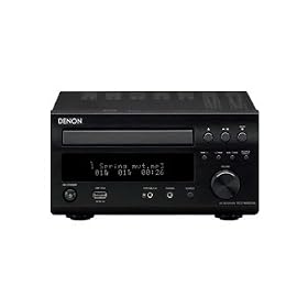 Denon RCDM38DAB-BLACK CD Receiver With DAB & iPod/iPhone Via USB Playback in Black