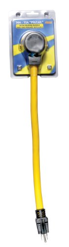 Arcon 14365 Generator Pigtail Power Cord 30-Amp Female to 15-Amp Male Generator Power Adapter, 18-Inch On Sale