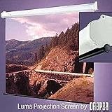 Draper Luma, AV Format Manual Wall or Ceiling Mounted Projection Screen, 72 x 96, 120 Diagonal, High Contrast Grey.