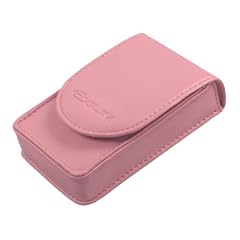 Casio EX-CASEBD7 Lederkameratasche f�r Casio EX-Z90/EX-S12 pink