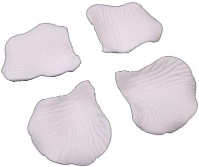 2 X 2000pc White Silk Rose Petals Wedding Flowers Favors
