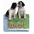 Springer Spaniel Puppies Die-Cut Wit & Wisdom Magnet