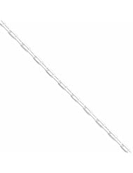 Genuine .925 Sterling Silver 3.25mm Fancy Link Chain 20 Inch Length 9.5 Grams. 100% Satisfaction Guaranteed.