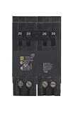 Circuit Breakers, Fuses & Load Centers: YOUR ONE SOURCE(SQUARE D) HOMT2020220CP "HOMELINE" QUAD TANDEM CIRCUIT BREAKER 20 AMP