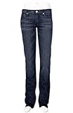 IMAGE OF 7 for all mankind Straight Stretch Jean Dark Santa Monica