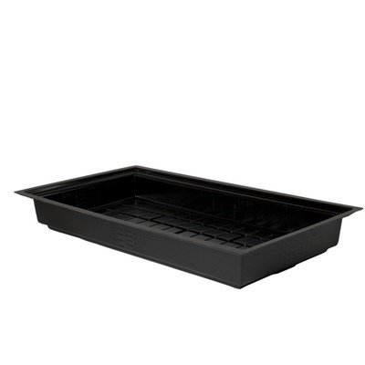 Hydrofarm HGFT24 2-Foot by 4-Foot Black Flood Tray Table