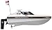 Megatech H20 Pro Racer Speedboat with Radio, Battery and Charger in White
