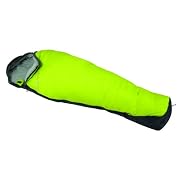 Lafuma Warm n' Light 800G Down Jr 35-Degree Sleeping Bag - Acid Green/Deep Grey (Left Zip)