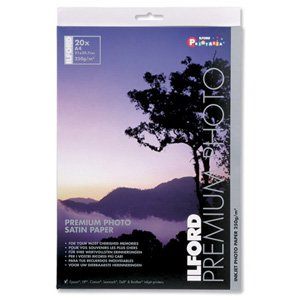 Ilford Premium Photo A 4 250 g Satin 20 Blatt