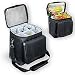 Picnic Time Cellar - 6 Bottle Wine Tote - Black Empty