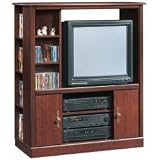 Sauder Entertainment Center-Lexington (Classic Cherry) (47-1/4"H x 41-1/4"W x 16-1/2"D)