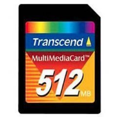 Childrens Toyshop  Electronics : Transcend 512MB 80X Multi Media plus (MMC) Cards