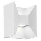 LED Aussenwandleuchte 2-flammig ‘MORINO’ in Weiss von Eglo