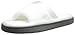 isotoner Women's Soft Microterry Wider Width Slide Slippers, with Satin Trim and Comfort Footbed