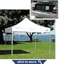 Caravan 10 x 10 Aluminum Canopy Package Deal + 4 Zippered Sidewalls