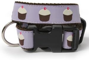 Cupcakes Dog Collar-S-PINK