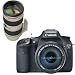 Canon EOS-7D Digital SLR Camera / Lens Kit, with Canon EF-S 18-135mm f/3.5-5.6 IS Auto Focus Lens, and EF 70-200mm f/2.8L IS II USM Lens