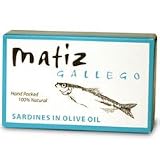 Matiz Gallego Sardines in Olive Oil 4.2 oz.
