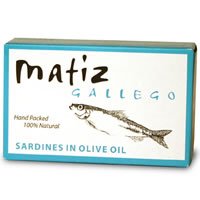 Sardines in Olive Oil Case of 25 From Matiz by Casa Oliver