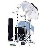 JTL TL-560 Studio Kit, 3 Versalight Monolight Strobe Outfit.