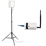 Mobile Outdoor Wifi Antenna on Stand with Access Point