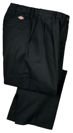 dickies pleated front comfort waist pants