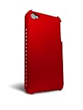 iFrogz iPhone 4 4S 用ハードケース LUXE LEANiPhone 4 4S サイドスリット レッド IP4GLL-RED Designed in USA