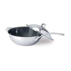 Cuisinox Elite 3.7 Quart Covered Chef's Pan, with Excalibur by CUISINOX ELITE