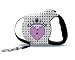 Pet Supplies : Avant Garde Medium Retractable Leash - Couture