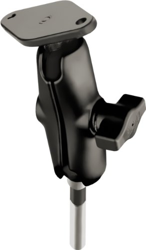 RAM Mounting Systems RAM-B-186U Double Ball Motorcycle Mount for Handlebar Clamps