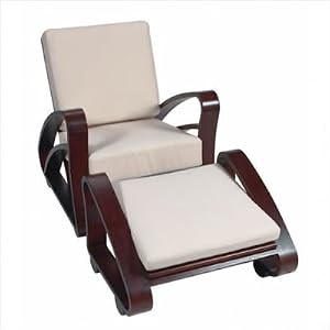 Cuban Lounge Chair with Optional Ottoman by