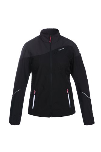 ICEPEAK Damen Icestopper Jacke Sharlene, schwarz (999),42, 5/54812 544 I