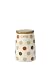 Kitchen & Housewares : T&G Spot On Coffee Jar in Cream Ceramic with Spot Design (Gift Boxed) d10.8x15cm