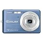 Casio EXILIM EX-Z77 BE Digitalkamera (7 Megapixel, 3-fach opt. Zoom, 2,5" Display) in blau