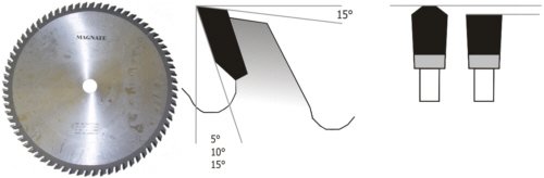 Magnate SC3037 Special Cut-Off Circular Saw Blades - 300mm Diameter; 72 Teeth; 30mm Bore