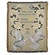 Personalized Gifts - Wedding Anniversary Throw