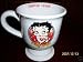 Avon Betty Boop Collectible Pedestal Mug