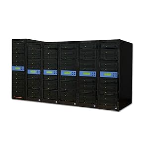 CD Duplicator 52x Multi CD Burner 60 Drive + HDD by Duplicator Depot