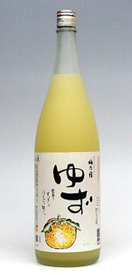 梅乃宿　ゆず酒　1800ml　［奈良県/梅乃宿酒造/柚子酒］