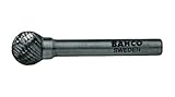 Bahco HSSG-D1211M High Speed Steel Rotary Burrs Spherical 7/16 Medium Toothing [並行輸入品]