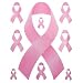 Pink Ribbon Window Clings